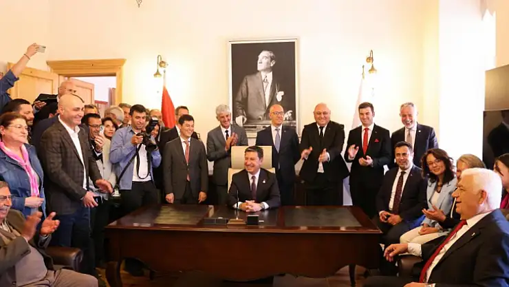 Başkan Ünlü'den, Başkan Aras'a tebrik