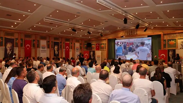 Başkanı Oktay, yapılmış ve yapılacak olan projeleri tanıttı