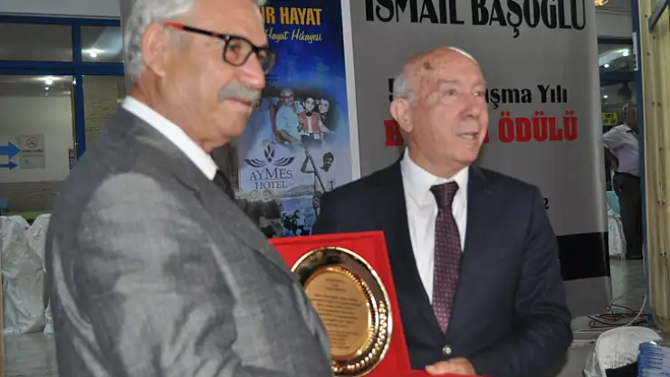 BAŞOĞLU'NUN 50 YILLIK HAYATI ÖDÜLLENDİRİLDİ
