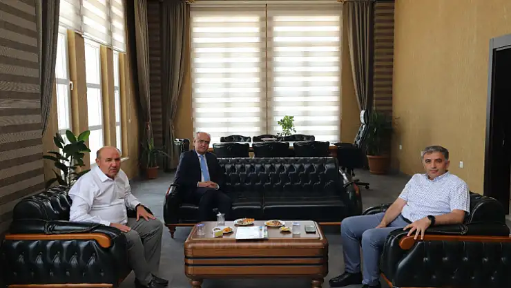 Başsavcı Eker'den Belediye Başkanı Otgöz'e veda ziyareti