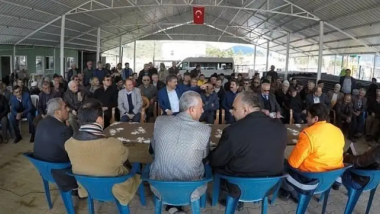 Bayır ve çevre köyleri 2B sorunu yakında çözümleniyor