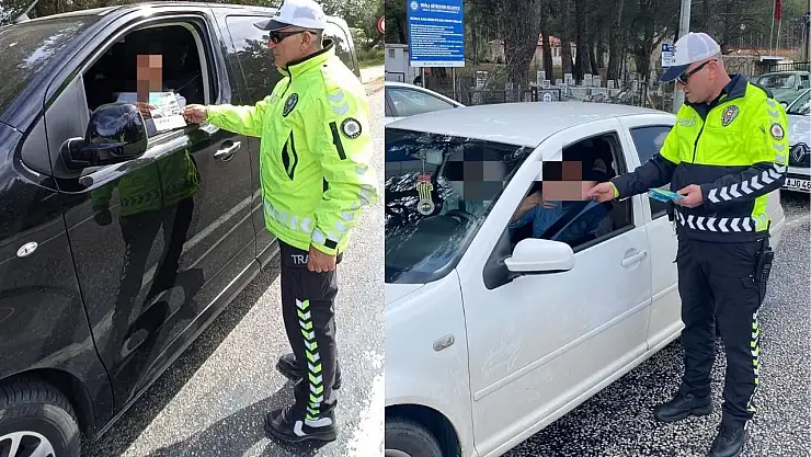 Bayram dönüşü yoğunluğu başladı Muğla'da trafik denetimleri arttı