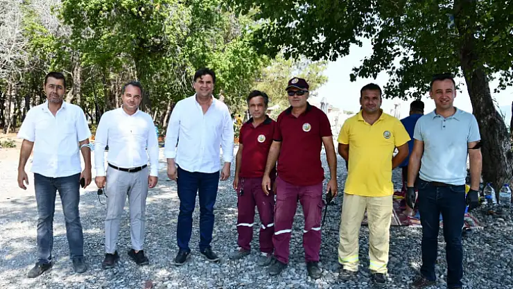 Bayram sonrası detaylı temizlik çalışmaları başladı