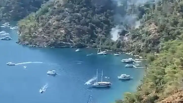 Bedri Rahmi koyunda yangın çıktı