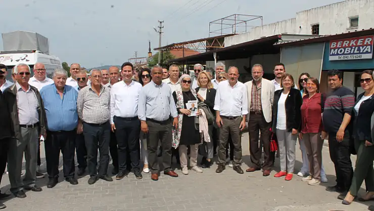 Behçet Saatcı Sanayi Esnafını Ziyaret Etti