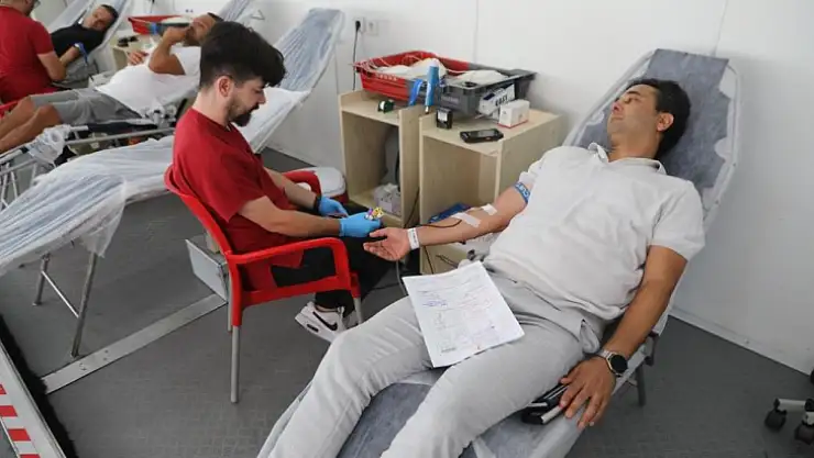 Belediyeden kan bağışı etkinliği