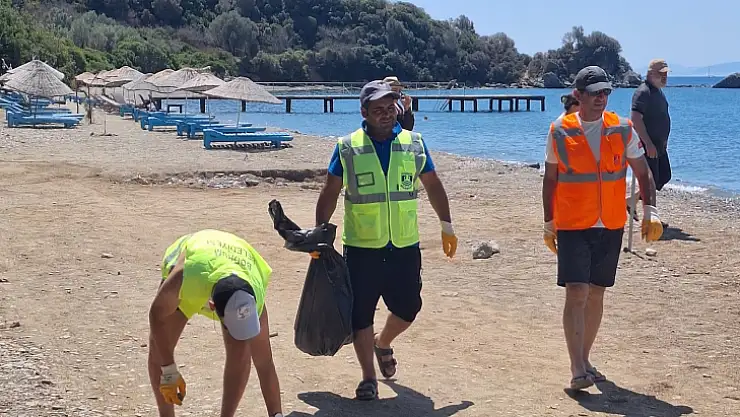 Belediyeden Plajlarda Temizlik Ve Güvenlik Çalışmaları