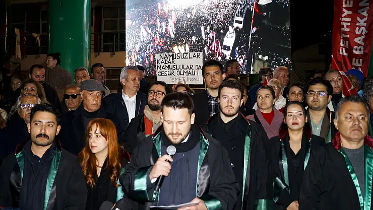 Beşkaza Meydanı'nda avukatlardan açıklama