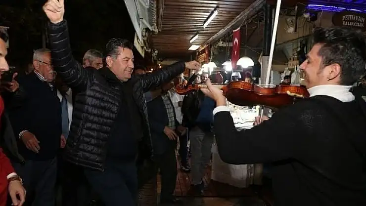 Beşkazalılar Mehmet Kocadon'u coşkuyla karşıladı 