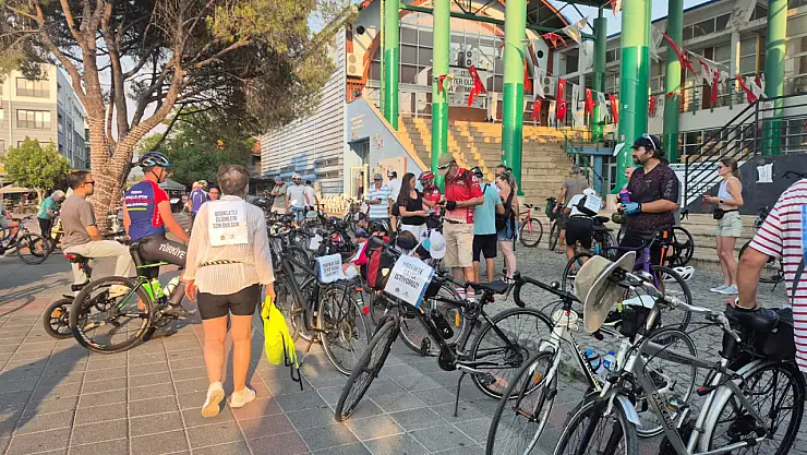 Bisikletliler Trafik Güvenliği İçin Pedal Çevirdi