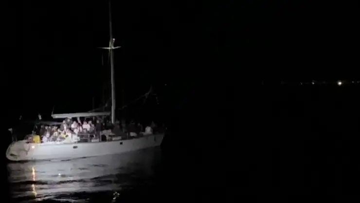 Bodrum açıklarında göçmen hareketliliği