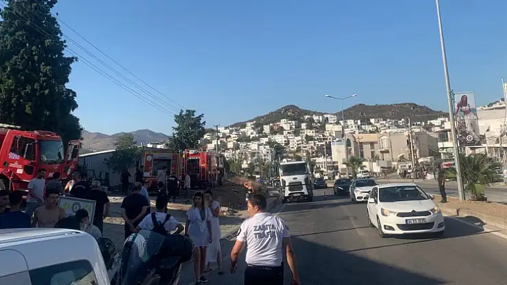Bodrum Belediyesi Ekipleri Yangınlara Müdahalede Destek Oldu