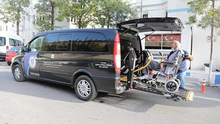 Bodrum Belediyesi, sağlık hizmetlerinde de yalnız bırakmıyor