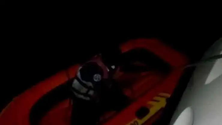 BODRUM'DA 1 DÜZENSİZ GÖÇMEN KURTARILDI