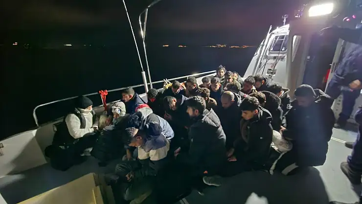 Bodrum'da 27 düzensiz göçmen kurtarıldı