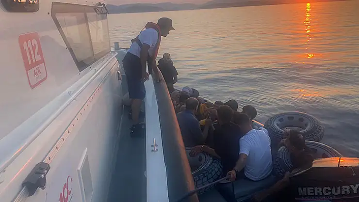 Bodrum'da 85 Düzensiz Göçmen Yakalandı 3 Gözaltı