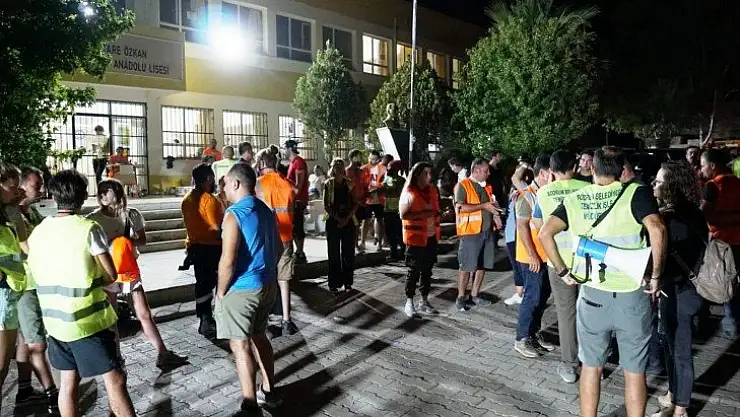 Bodrum'da bugünden itibaren yardım kabul edilmeyecek