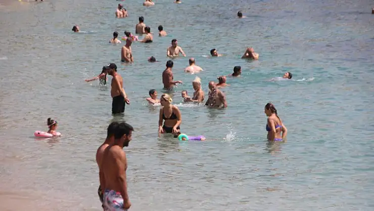 Bodrum'da çöl sıcakları