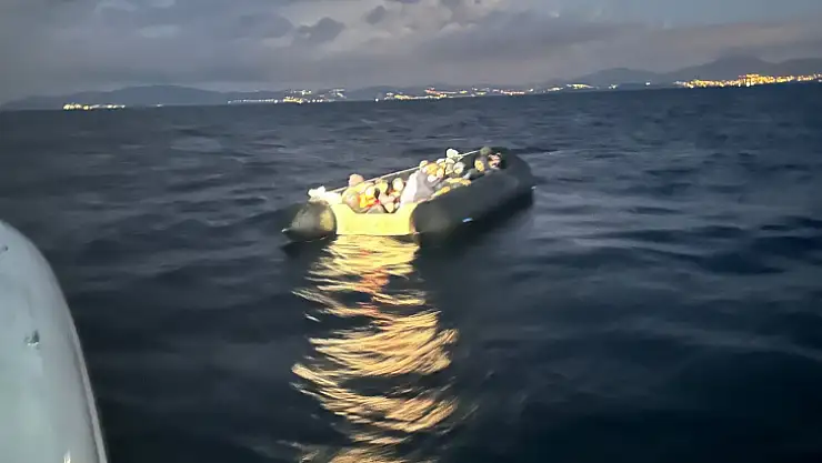 Bodrum'da Düzensiz Göçmen Operasyonu
