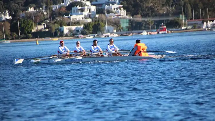 Bodrum'da ilk kez kürek yarışları yapılıyor