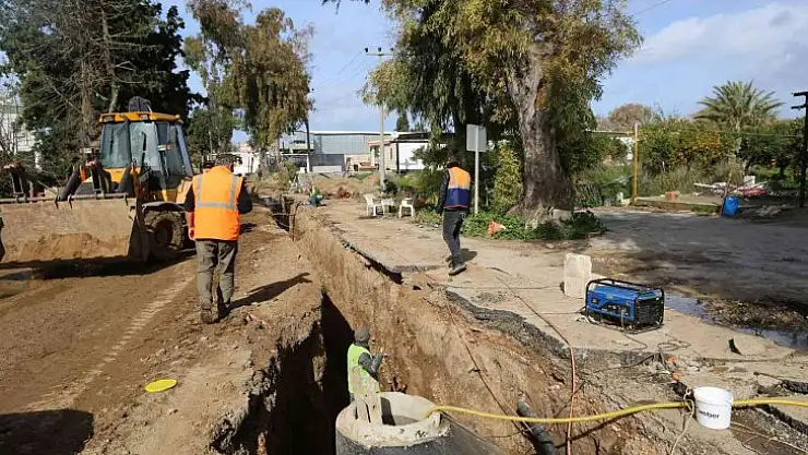Bodrum'da kanalizasyonunun yüzde 51'i tamamlandı