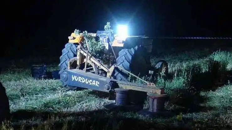 Bodrum'da talihsiz kaza: Makineden fırlayan taş, oğlunun ölümüne neden oldu