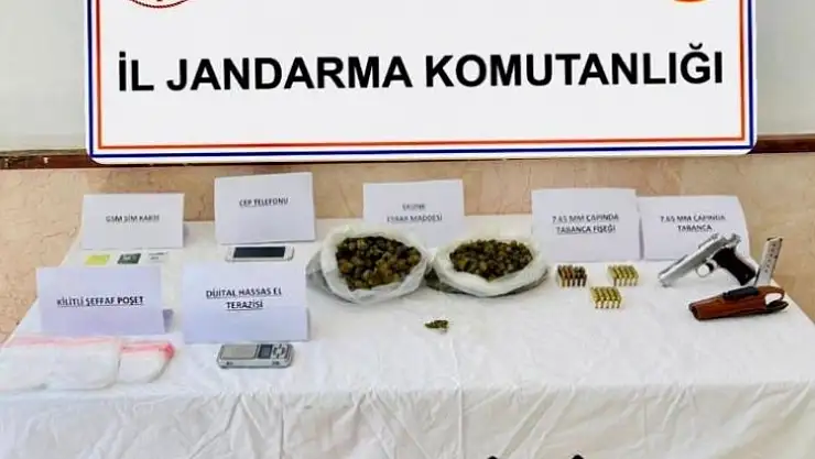 Bodrum'da uyuşturucu ve silah operasyonu