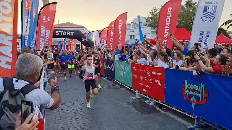BODRUM'DA YARI MARATON HEYECANI