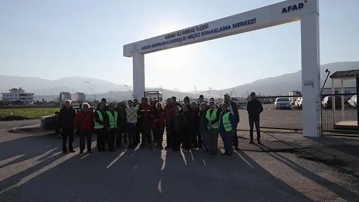 Bodrum'dan Hatay'a Anlamlı Destek