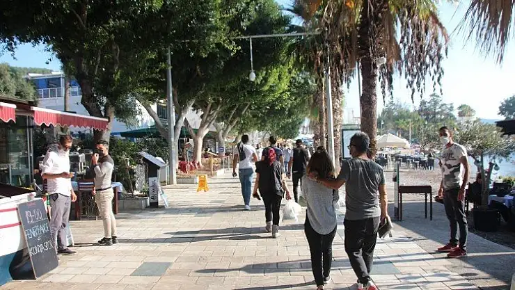 Bodrum Kasım ayında yazı yaşıyor