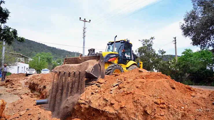 Bodrum Mumcular'da içme suyu çalışması