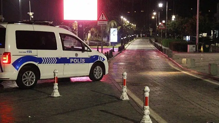 Bodrum sokakları bomboş kaldı