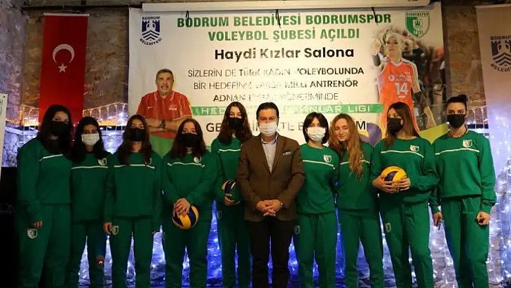 Bodrumspor Voleybol Şubesi Kuruluşu Basın Toplantıyla Duyuruldu