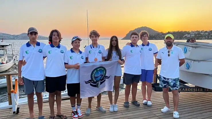 Bodrumsporlu yelkenciler derece yaptı