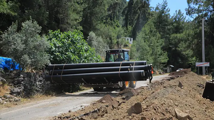Bozburun Yarımadası'na içme suyu müjdesi