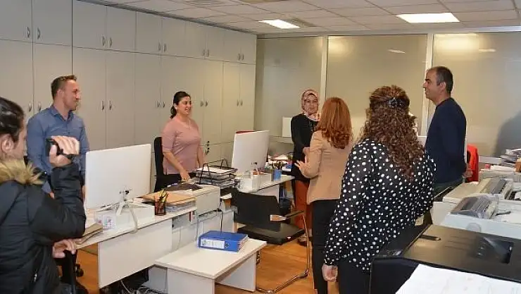 Bulut'tan belediye personeline ziyaret