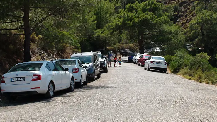 Büyük Samanlık Plajı'na Yoğun İlgi