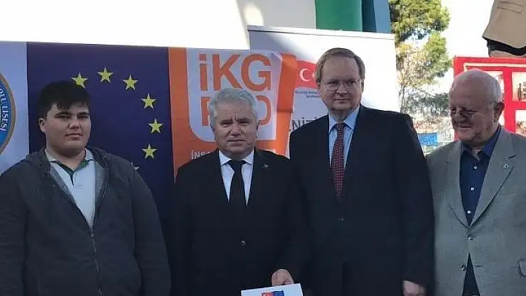 Büyükelçi Berger'den Mustafa Kemal Mesleki ve Teknik Anadolu Lisesi'ne ziyaret