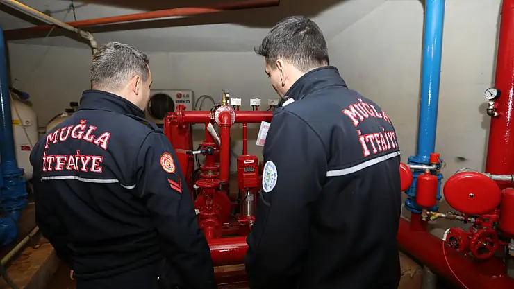 Büyükşehir Tesislerde Yangın Denetimlerine Devam Ediyor