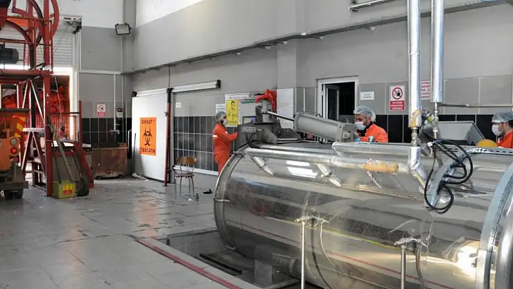 Büyükşehir tıbbi atıkları kendi tesisinde bertaraf ediyor