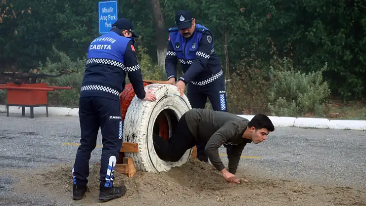 Büyükşehir Zabıta sınavları devam ediyor