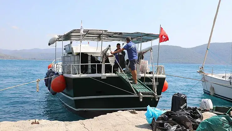 Büyükşehirden Araçsız Koylara Denizden Müdahale