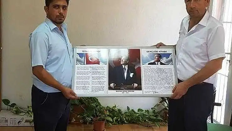 ÇAKIROĞLU'NDAN ANLAMLI HEDİYE