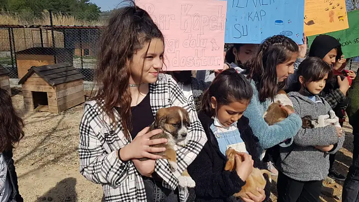 ÇALICA ORTAOKULU'NDAN CAN DOSTLARA DESTEK