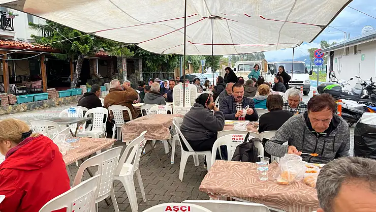 Çalış Boat Kooperatifi'nden geleneksel sezon açılış yemeği