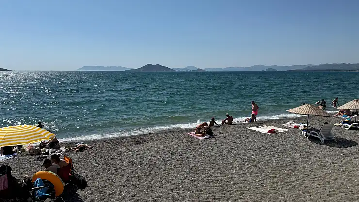 Çalış Plajı boş kaldı