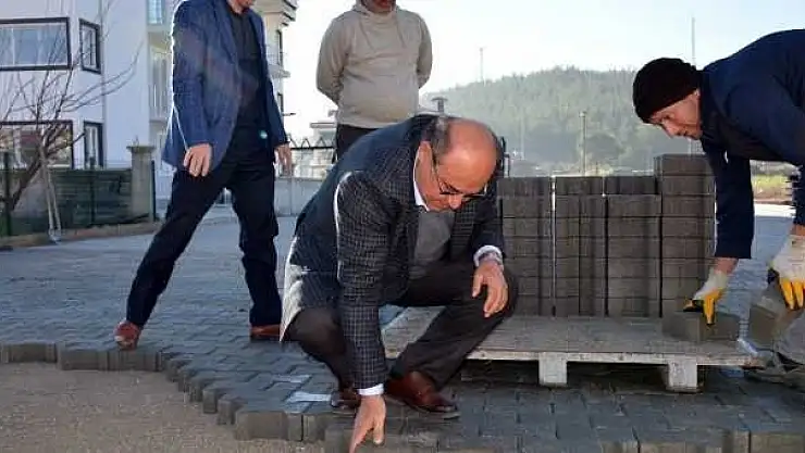 ÇALIŞMALARINI YERİNDE İNCELEDİ