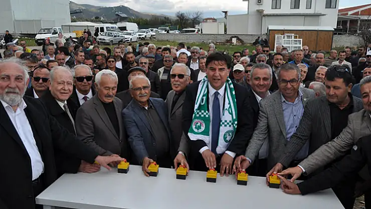 Çamköy Kapalı Etkinlik Alanı Temel Atma Töreni Coşkuyla Gerçekleşti