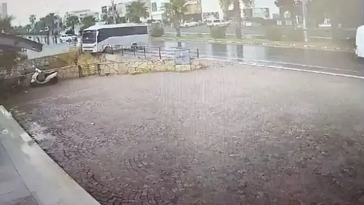 Can pazarının yaşandığı kazanın görüntüsü ortaya çıktı