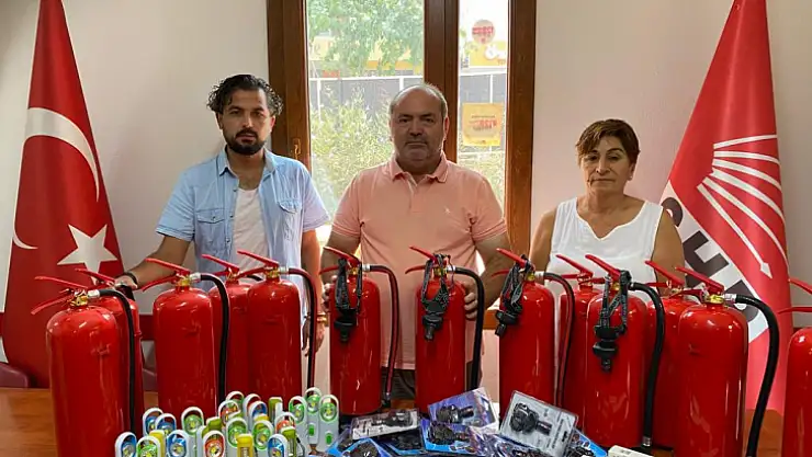 CHP Fethiye İlçe Örgütü'nden Yangınla Mücadeleye Tam Destek